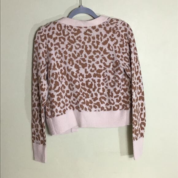 Jessica Simpson Women’s Cheetah Print Cropped Sweater/ Tank Set Size Sm. NWT - Picture 5 of 9